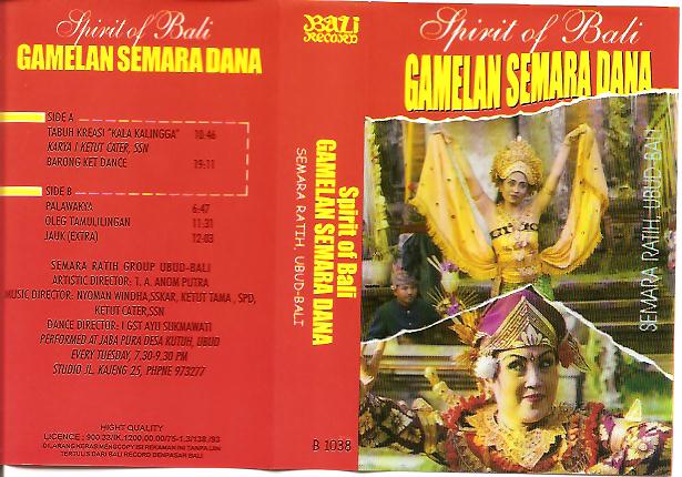 SR spirit of Bali - Gamelan Semara Dana B1038